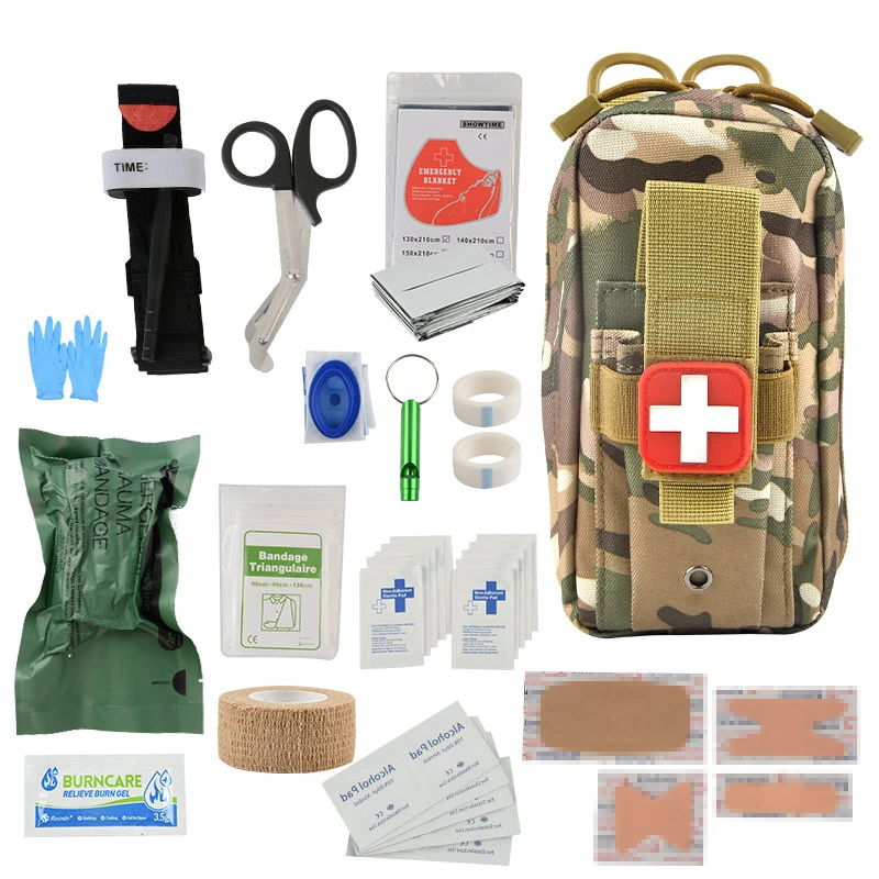 Botiquín de primeros auxilios táctico en bolsa de emergencia - imagen 4