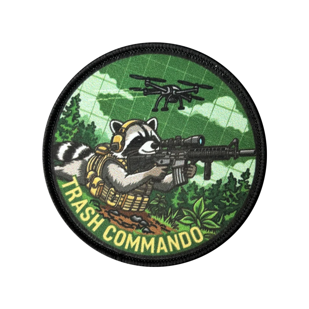 Parche táctico Morale drones francotirador con gancho y bucle - imagen 4