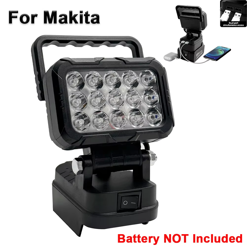 Makita luz de trabajo LED recargable para herramientas y emergencias - imagen 2