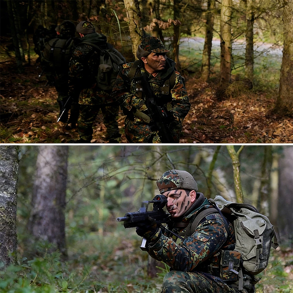 Gorro táctico forro polar camuflaje ajustable protección orejas - imagen 4