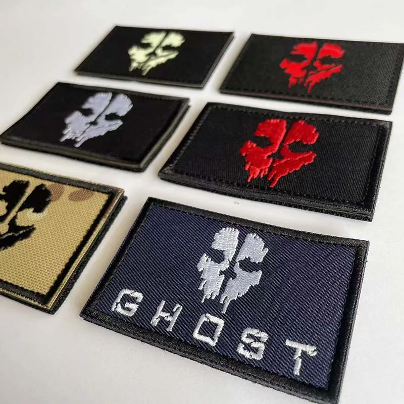 Parches gancho y bucle bordados emblemas tácticos brazalete mochila - imagen 3
