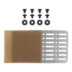 Panel lateral MOLLE expandible universal para portaplacas táctico