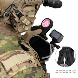 Brújula táctica militar de supervivencia exterior con soporte MOLLE