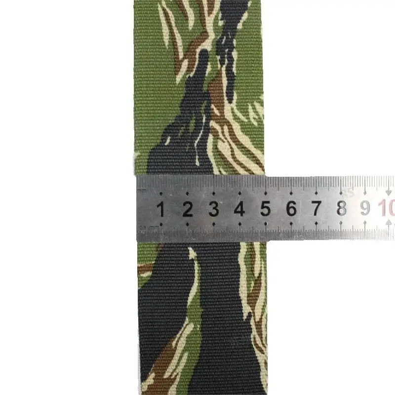 Cinta táctica de nailon alta densidad camuflaje tigre negro - imagen 5