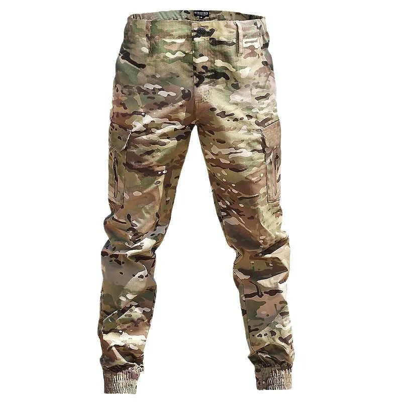 Pantalones tácticos camuflaje impermeables ripstop resistentes - imagen 3
