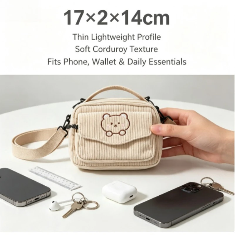 Bolso de hombro casual para estudiantes