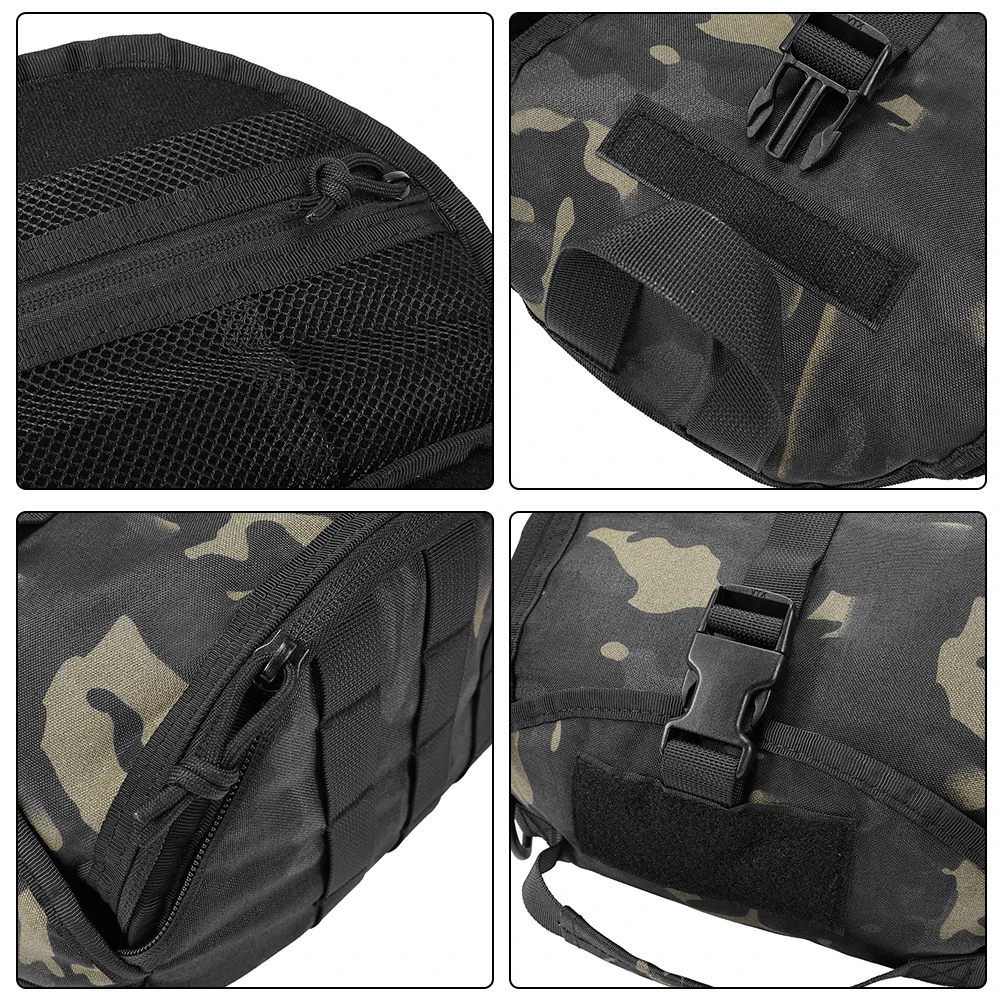 Sistema Molle para acople a chaleco o mochila