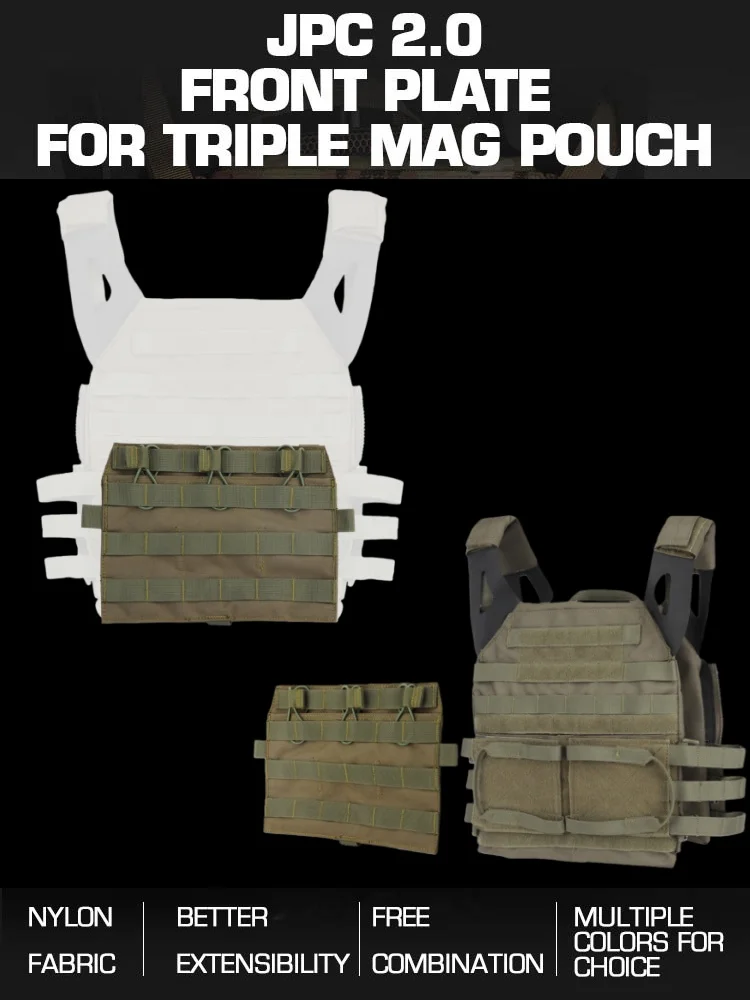 Portador magnético para rifle con diseño tipo JPC 2.0