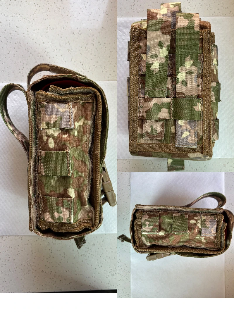 Botiquín kit médico táctico MOLLE EMR punto japonés camuflaje - imagen 4