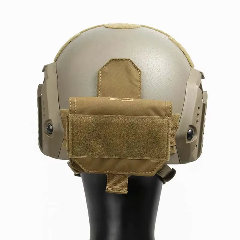 Bolsa táctica portabatería casco – sistema Molle - imagen 2
