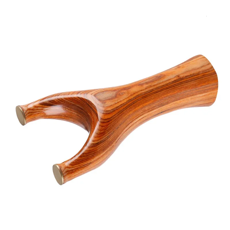 Slingshot tirachinas de madera precisión caza outdoor bandas planas - imagen 3