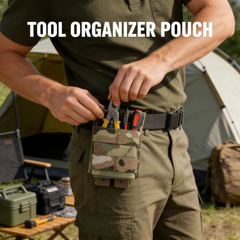 Bolsa táctica MOLLE para cargadores Airsoft con liberación rápida