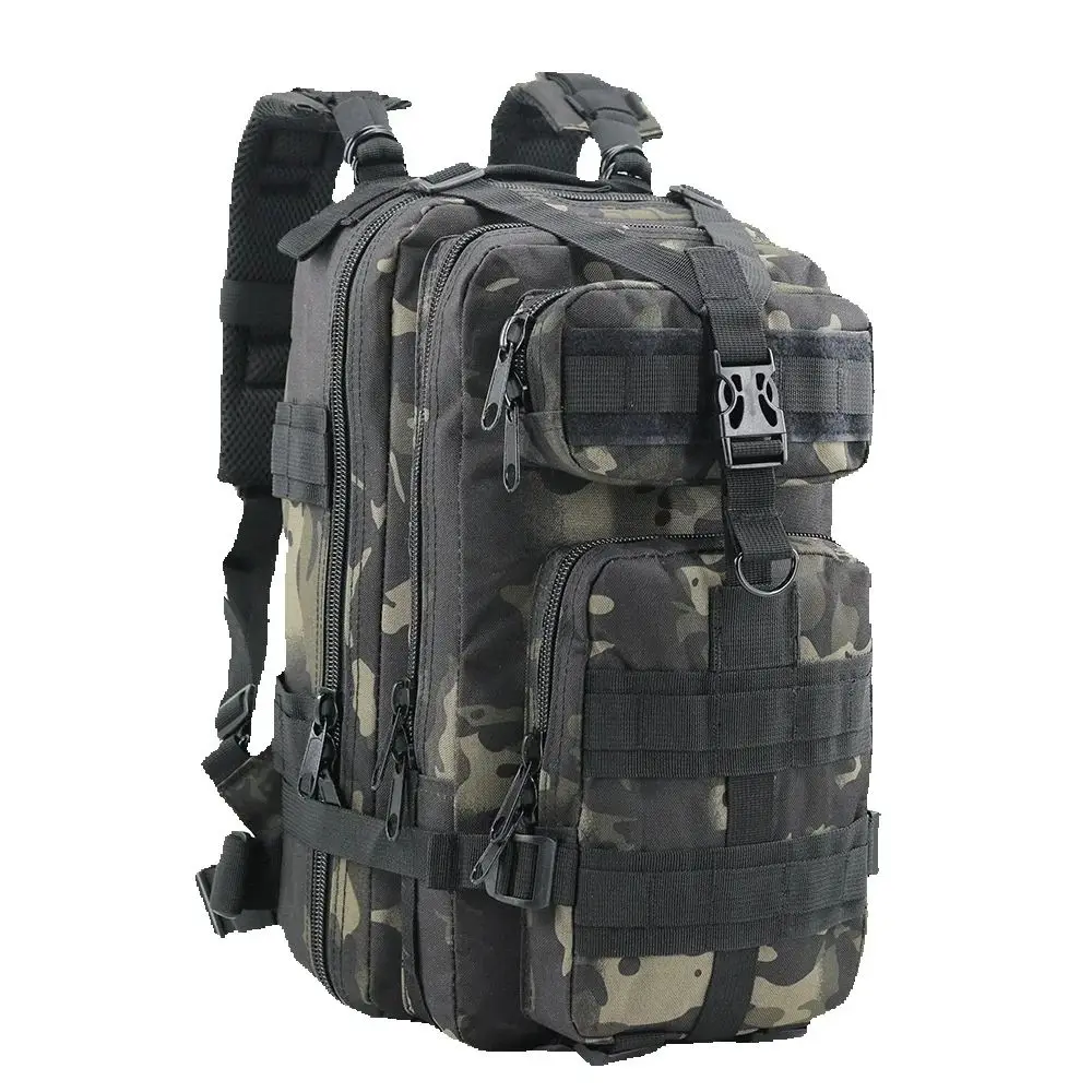 Mochila táctica camuflaje para senderismo, campamento y viajes - imagen 5