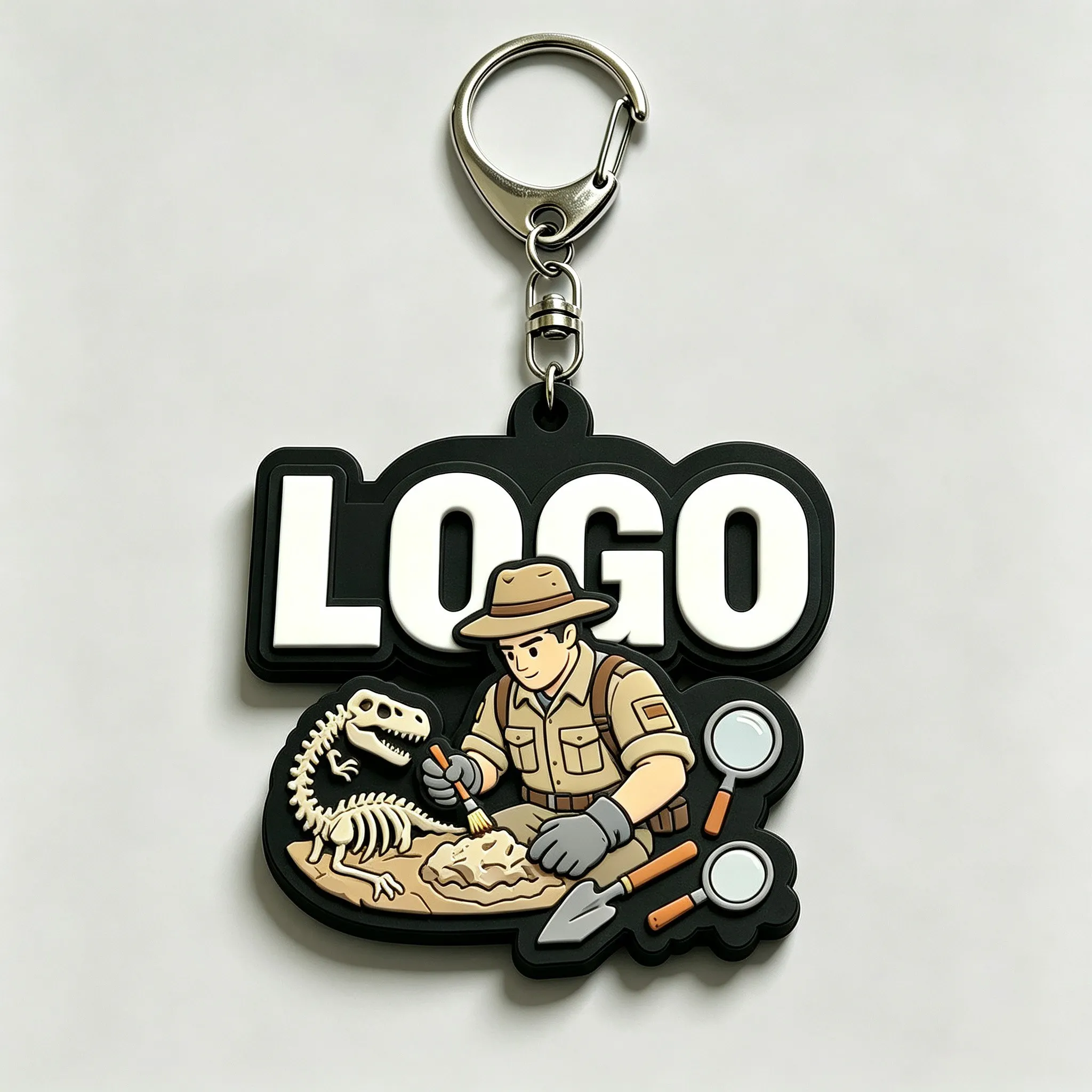 Llavero de PVC personalizado con logotipo para empresas - imagen 5