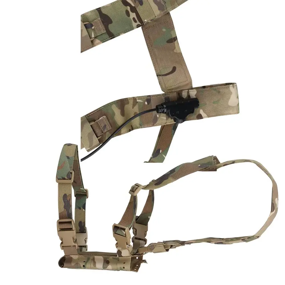 CS MK5 Chaleco táctico MOLLE con placa Micro Fight y portacargadores - imagen 2