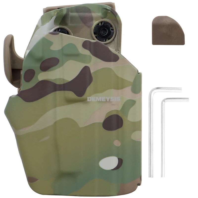 Funda táctica para pistola compacta mano derecha Glock y M&P - imagen 4