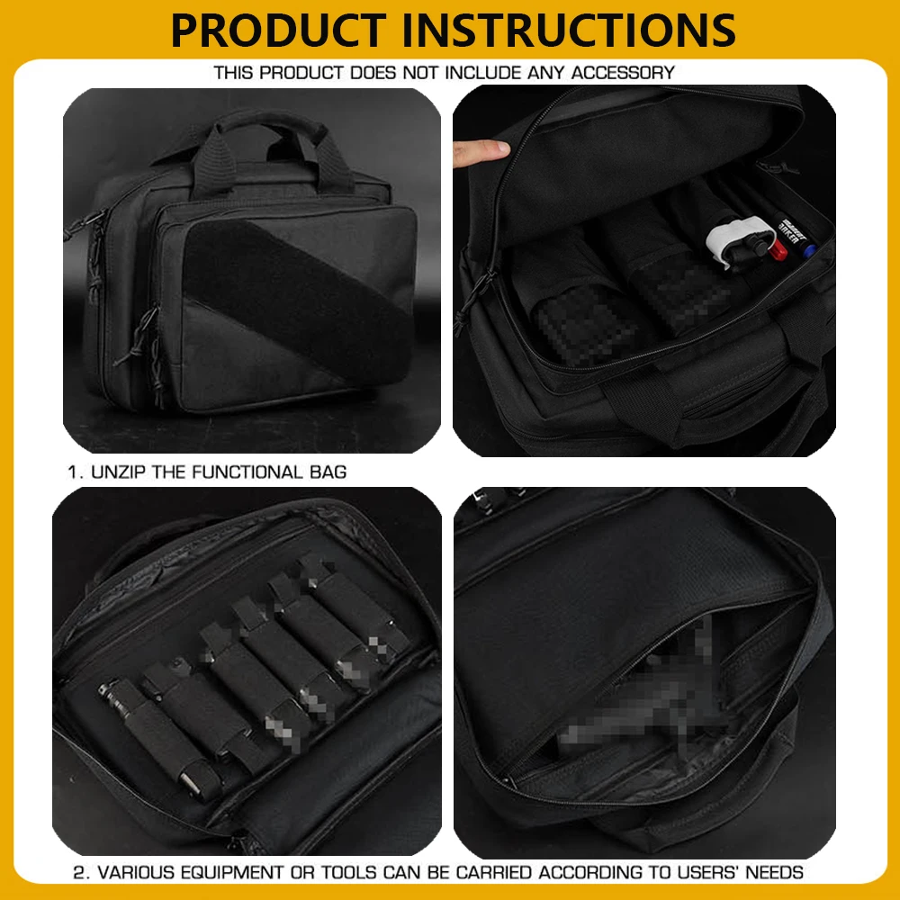 Bolsa táctica para pistola IFAK con estuche portátil para cargadores - imagen 5