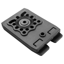 Funda pistola táctica MOLLE con adaptador para bolsa de cargador