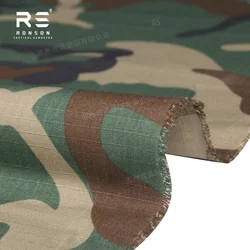 Uniforme táctico Woodland M81 de algodón y poliéster ripstop