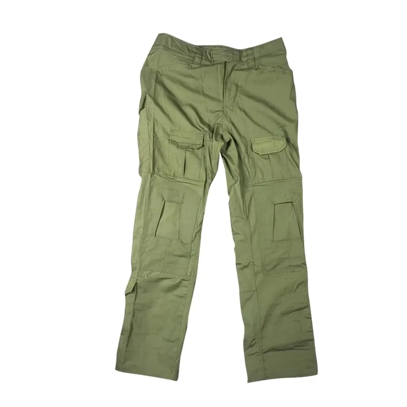 Conjunto manga larga y pantalón en OD verde