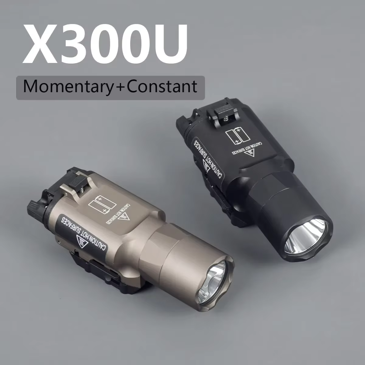 Surefire X300U linterna táctica para pistola – Montaje raíl Picatinny - imagen 3