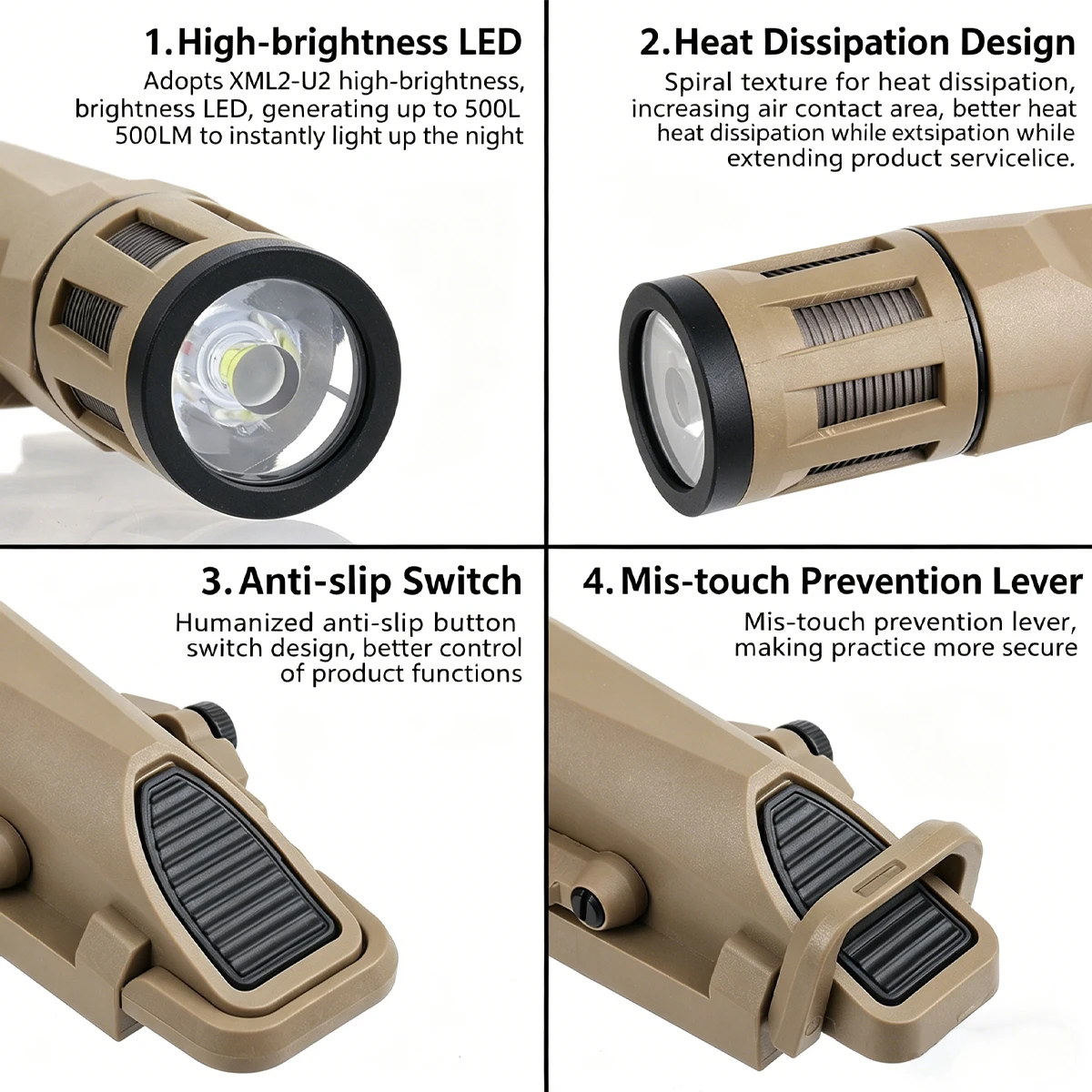INFORCE Linterna táctica WML APL de exploración LED colgante - imagen 4