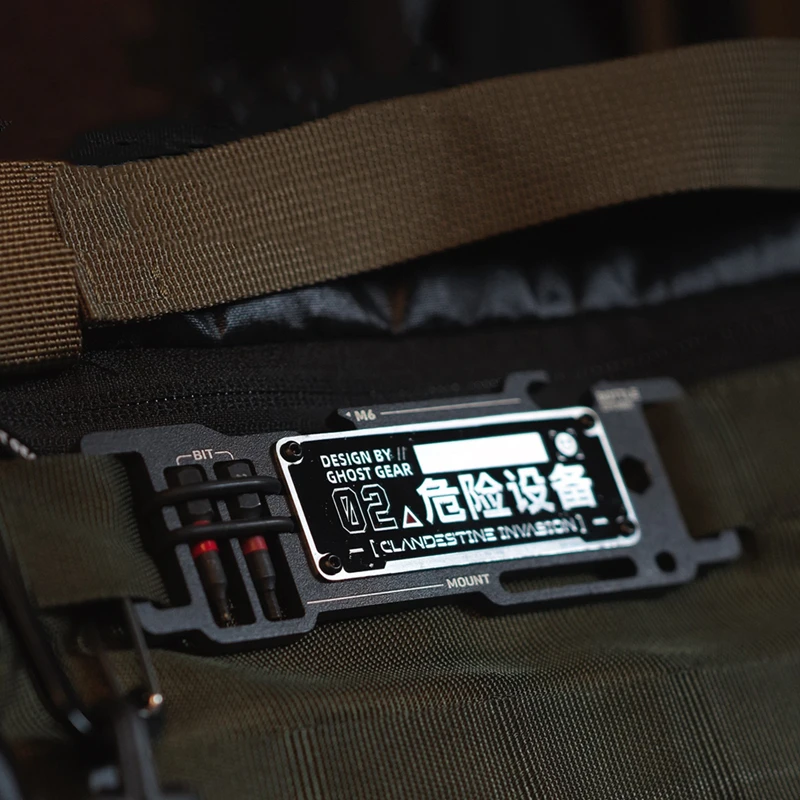 GhostGear base de herramientas MOLLE portátil con placa identificación - imagen 3
