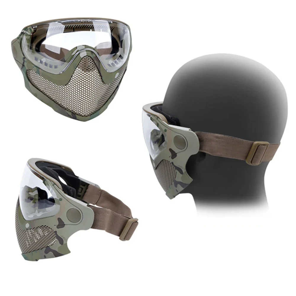 Máscara táctica antiniebla para airsoft, caza y outdoor - imagen 4