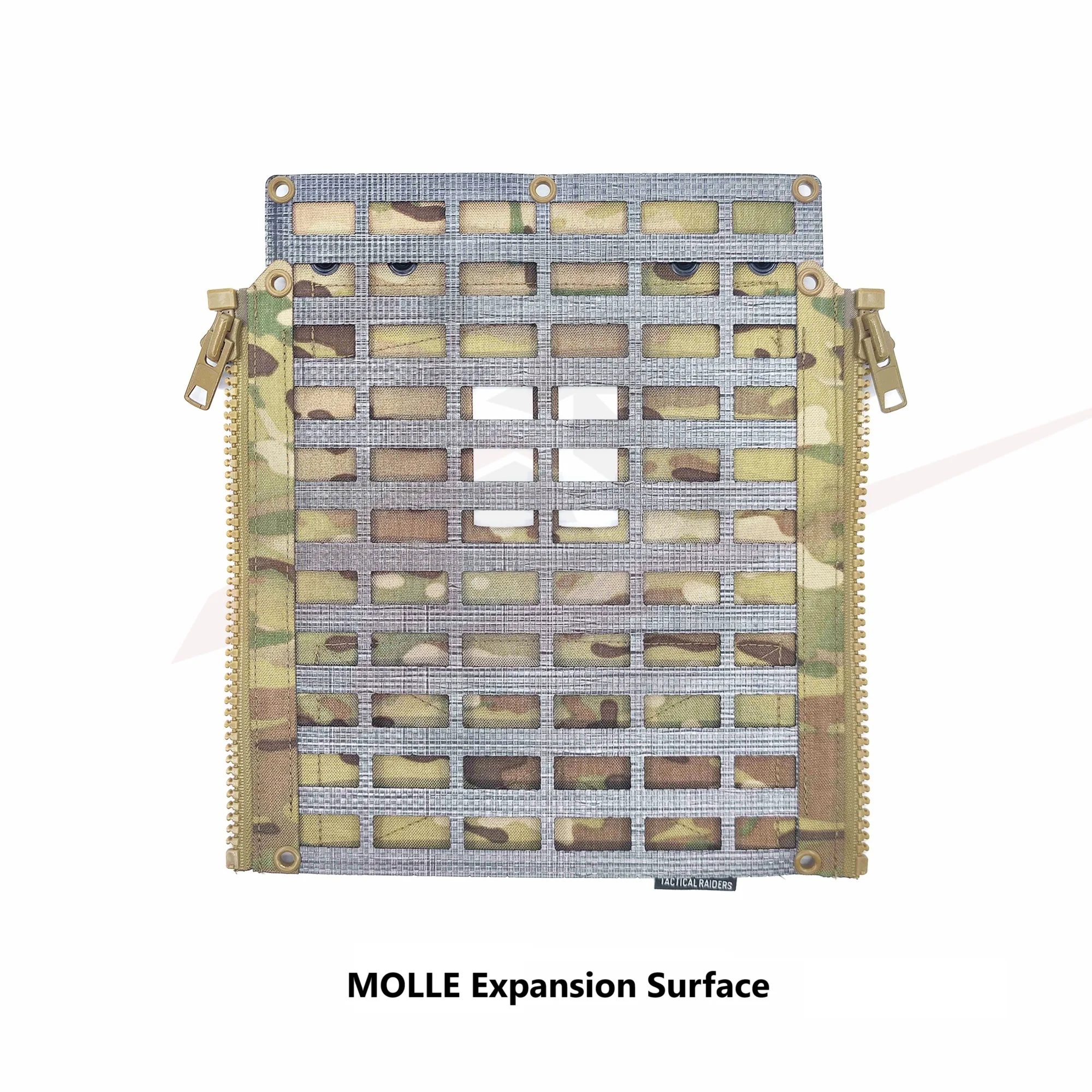Panel trasero táctico MOLLE LV119 – Placa expansión bolsillo carga - imagen 4