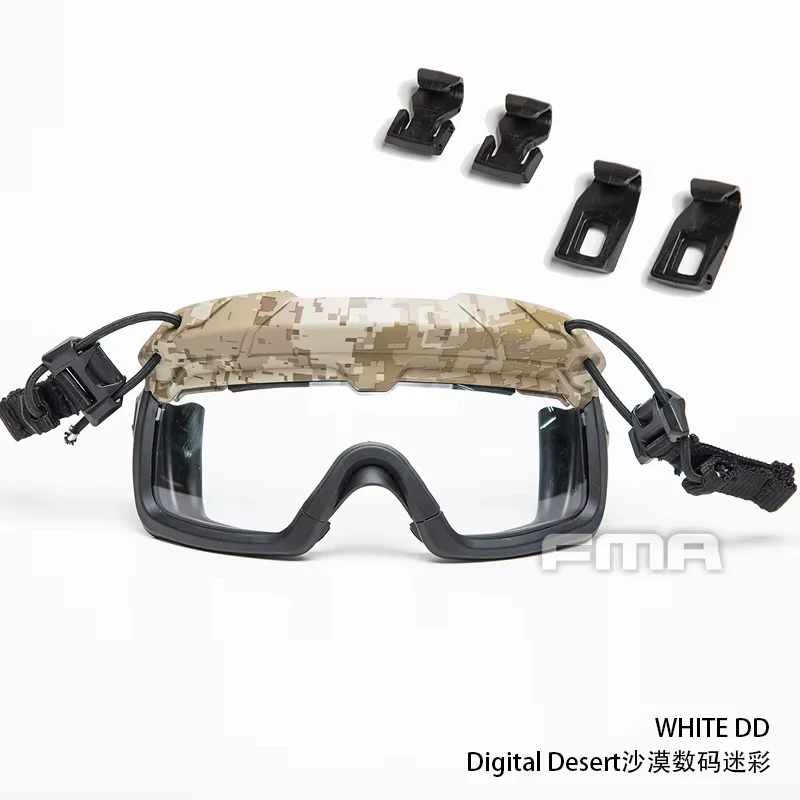 Gafas antivaho para casco táctico OPS-CORE con rieles - imagen 3