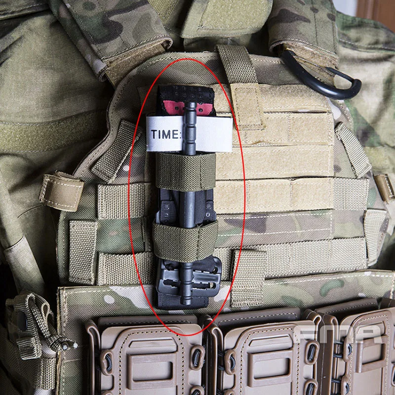 FMA Porta torniquete MOLLE para chaleco exterior - imagen 3
