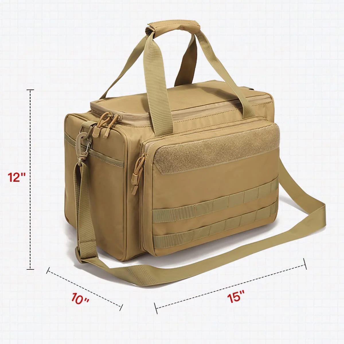 Bolsa táctica pistola de tiro – transporte y almacenamiento - imagen 3