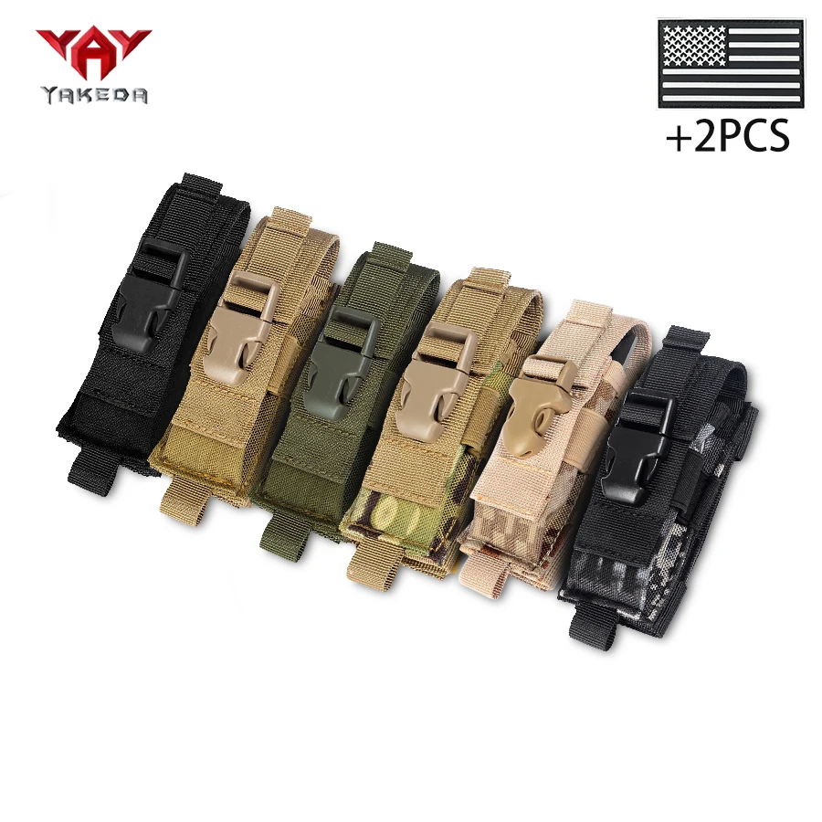YAKEDA Funda de cuchillo nylon con hebilla liberación rápida - imagen 3