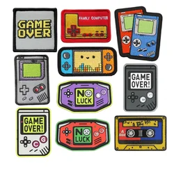 Parche táctico PVC bordado nostálgico Gameboy – Velcro para equipamiento