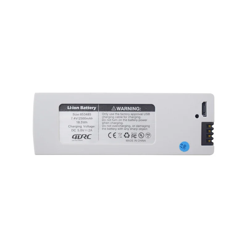 Batería LiPo 7.4V 2500mAh para dron F8 – Compatible 4DRC - imagen 2
