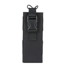 Funda táctica MOLLE para walkie talkie y radio de caza airsoft
