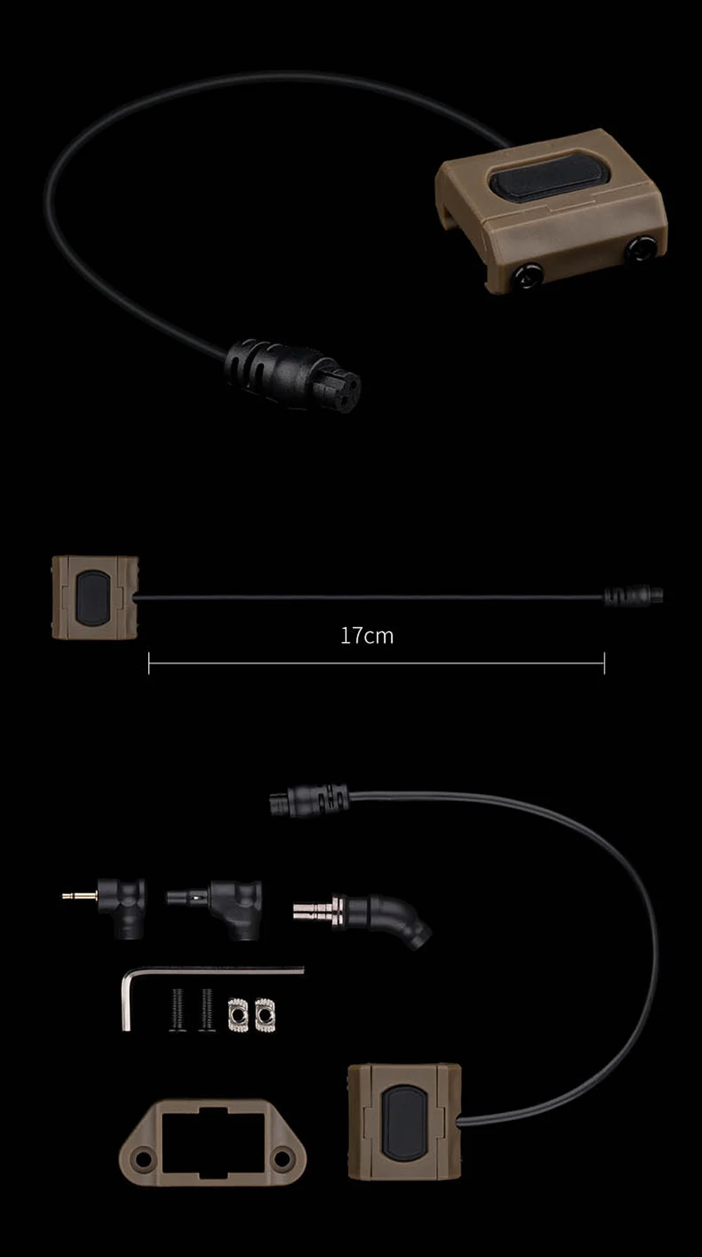 Detalle del conjunto y cableado