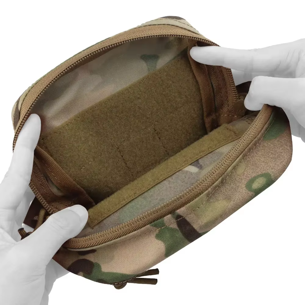 Bolsa táctica MOLLE GP seis por seis con cremallera YKK para pecho - imagen 5