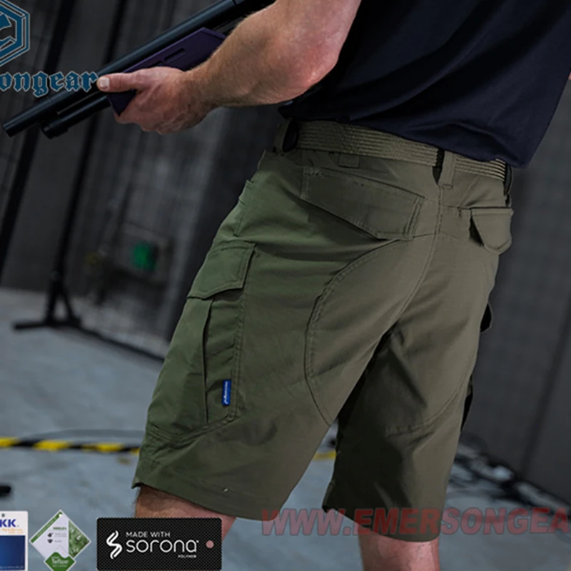 Emersongear Antelope pantalones cortos tácticos impermeables cargo