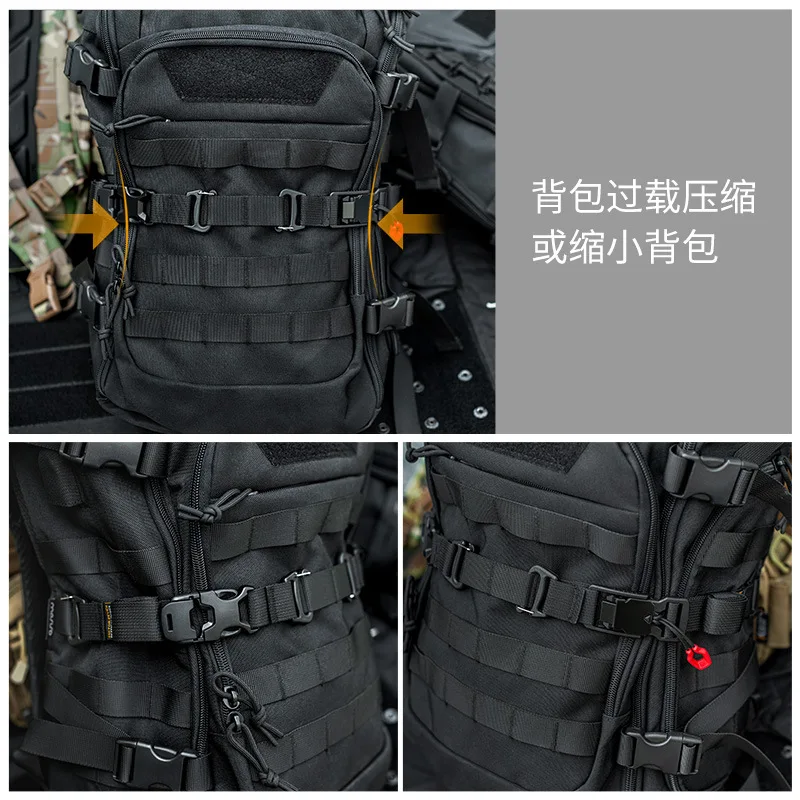 Correa de fijación táctica MOLLE para mochila EDC outdoor - imagen 2