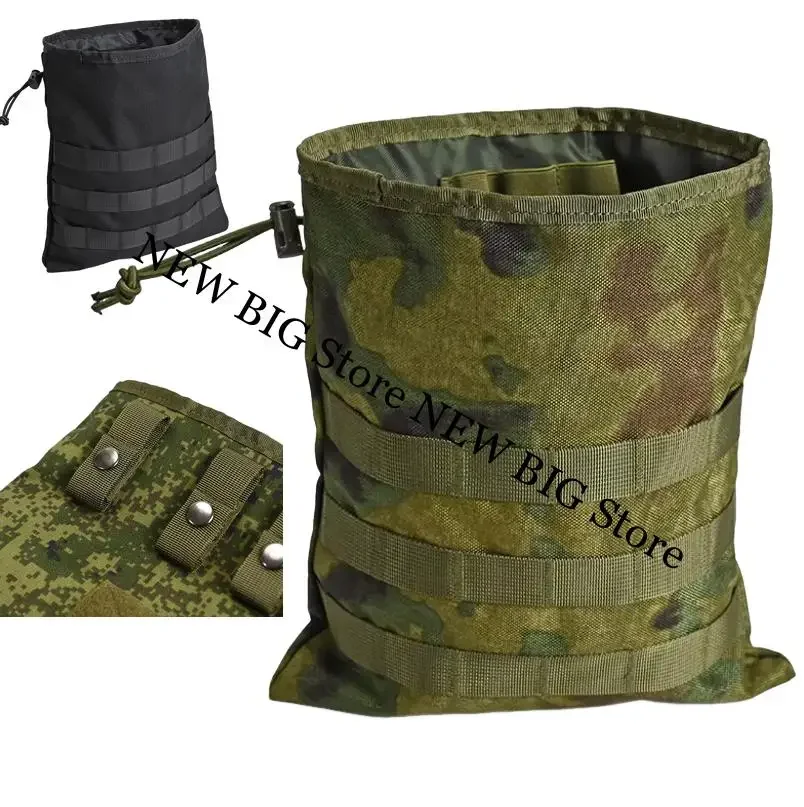 Little Green Man Bolsa táctica plegable MOLLE de nailon para acampar - imagen 3