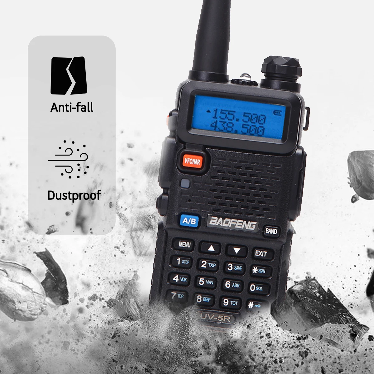 Uso y control de la radio para comunicación