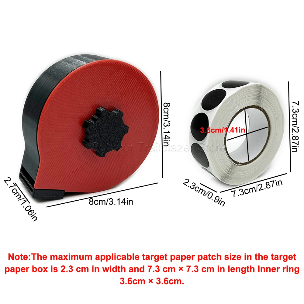 Kit dispensador de parches para blancos de tiro USPSA, IPSC e IDPA - imagen 4