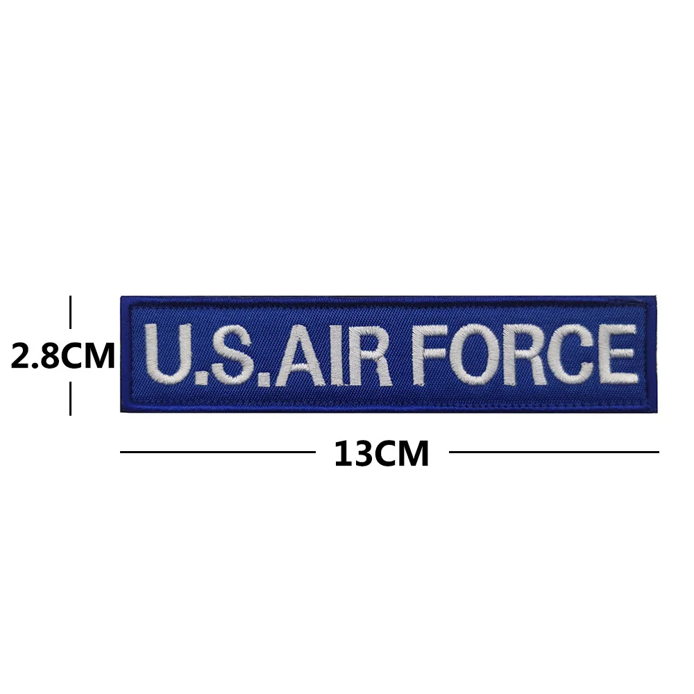 Parche táctico USAF letras y camuflaje – chaqueta o gorra