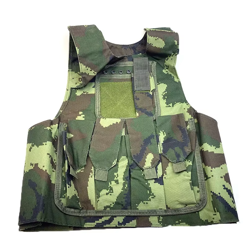 Chaleco táctico Airsoft infantil de camuflaje con protección tiro - imagen 5