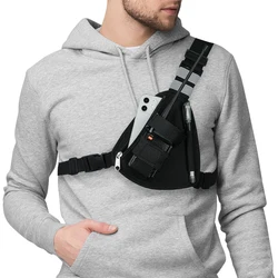 Baofeng UV-5R arnés táctico pecho porta radio – MOLLE compatible