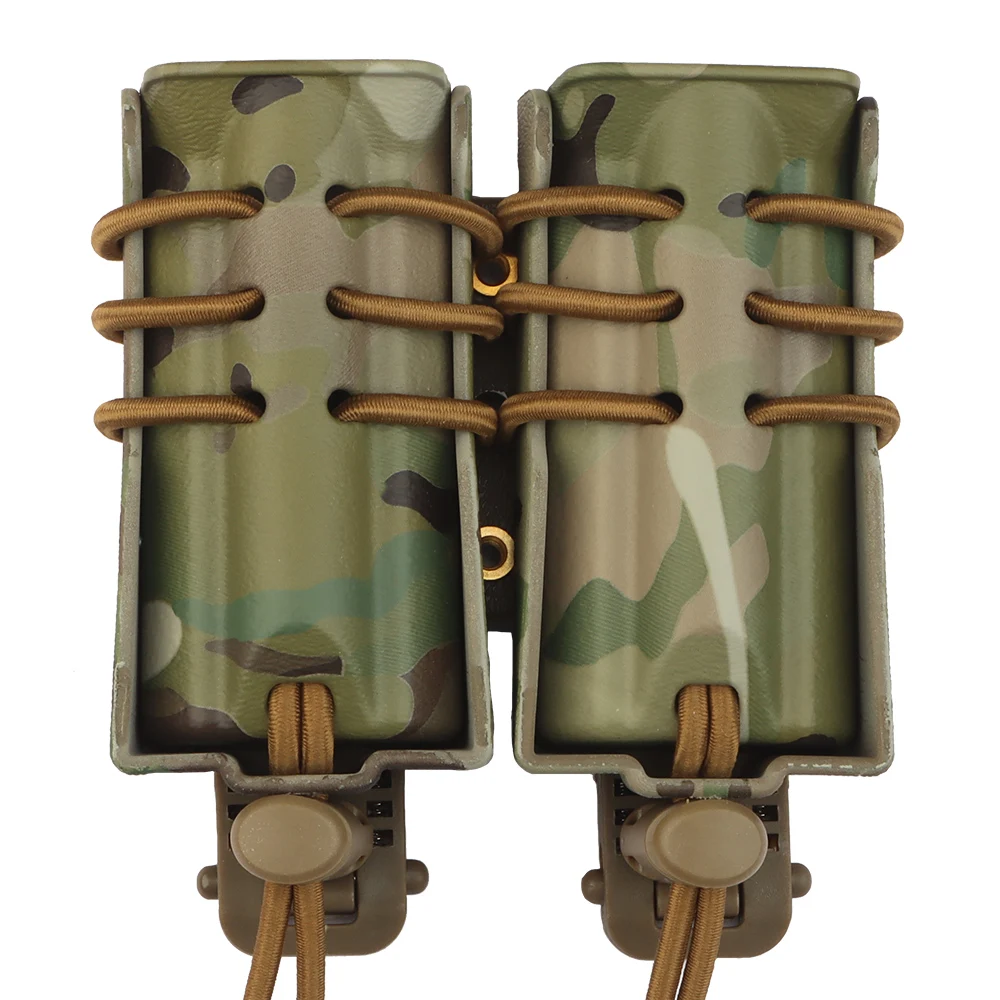Portacargador doble 9mm liberación rápida MOLLE – Airsoft y paintball