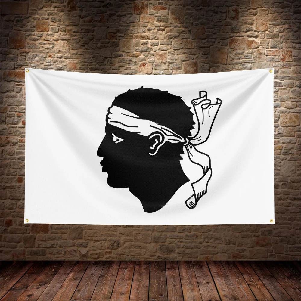 Bandera de Córcega para decoración, emblema región francesa oficial - imagen 5