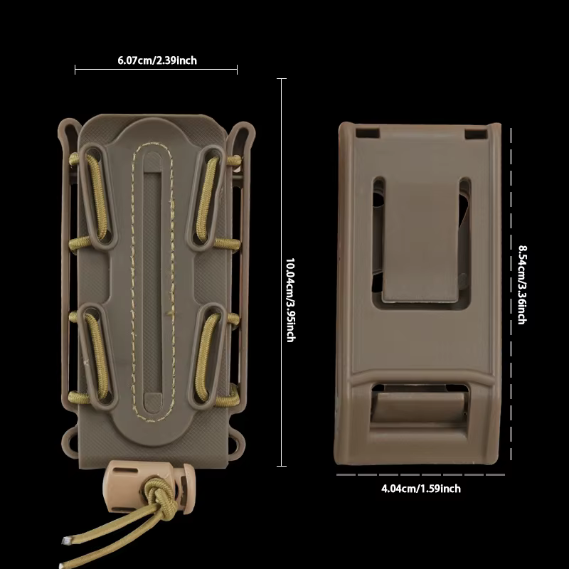 Funda MOLLE portacargadores extracción rápida – Cinturón 9mm/.45 ACP M1911 - imagen 5