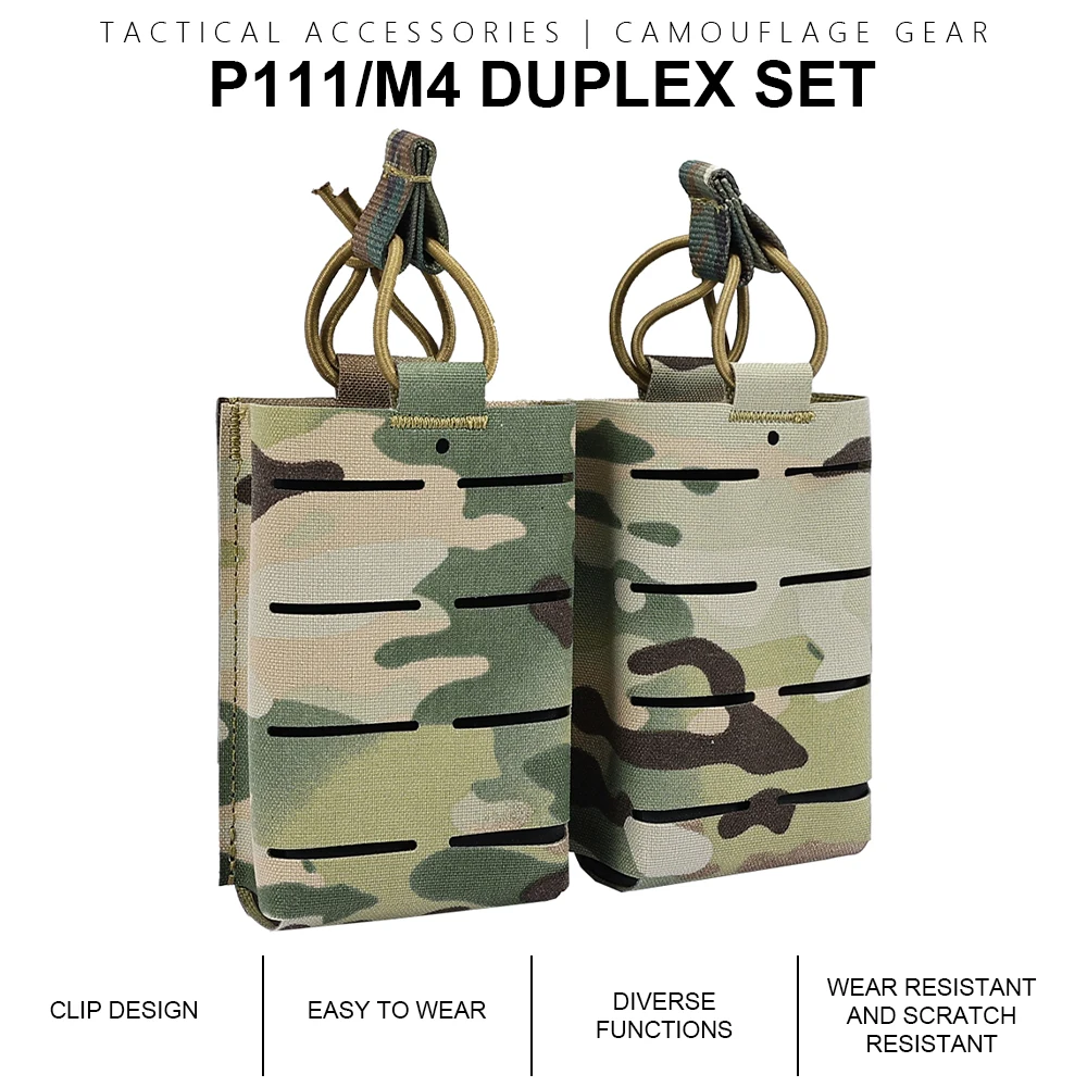 Bolsa táctica SINAIRSOFT para cargadores con sistema MOLLE